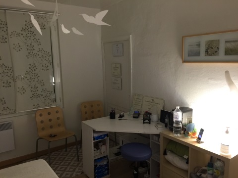 cabinet ostéopathie intérieur